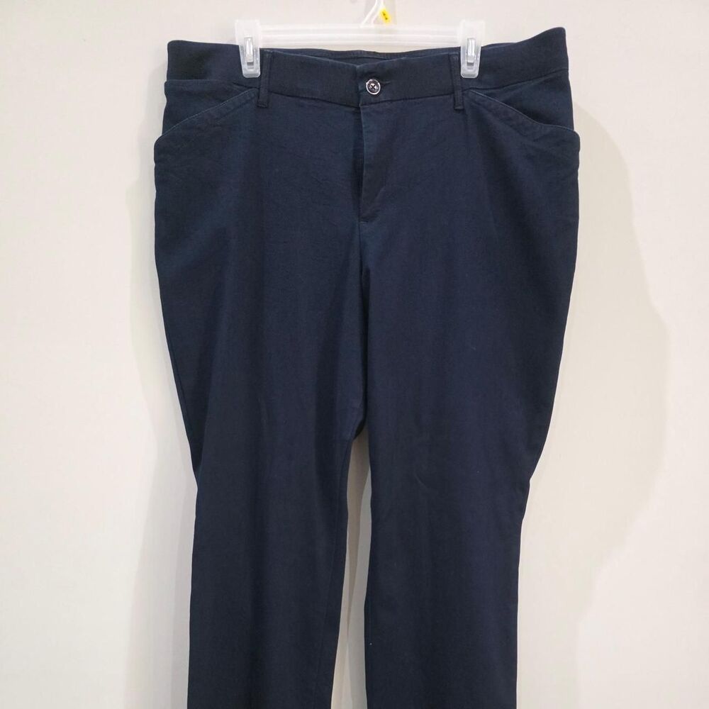 Lee Women's Blue and Navy Trousers